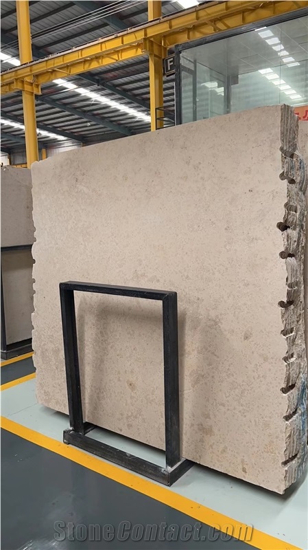 Germany Franken-Schotter Jura Beige Limestone Slab