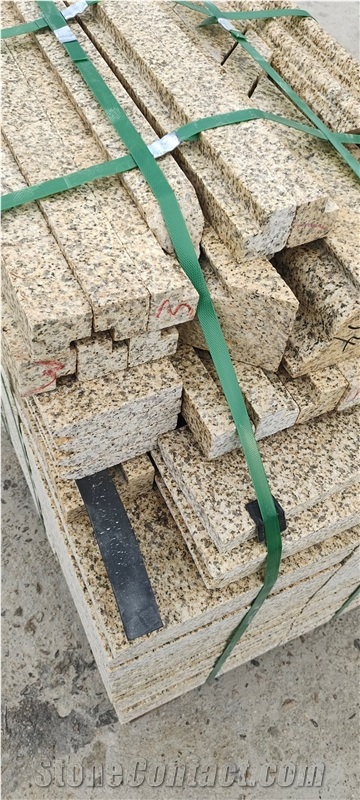 Good China Beige Rusty Granite G682 Bush Hammered