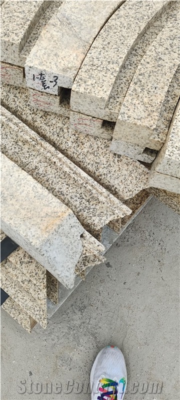 Good China Beige Rusty Granite G682 Bush Hammered