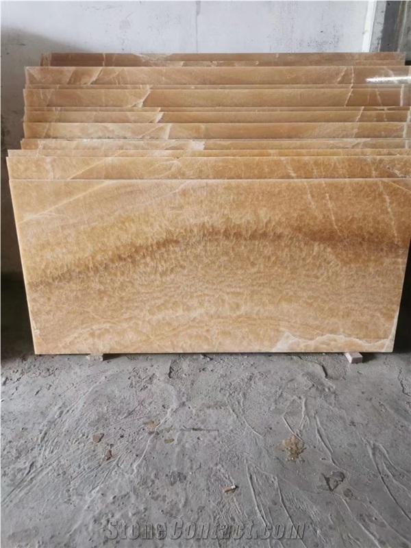 HONEY ONYX BEIGE JADE GOOD PRICE  SLAB