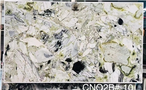 Hot Ice Jade Green Marble Slab Good Price