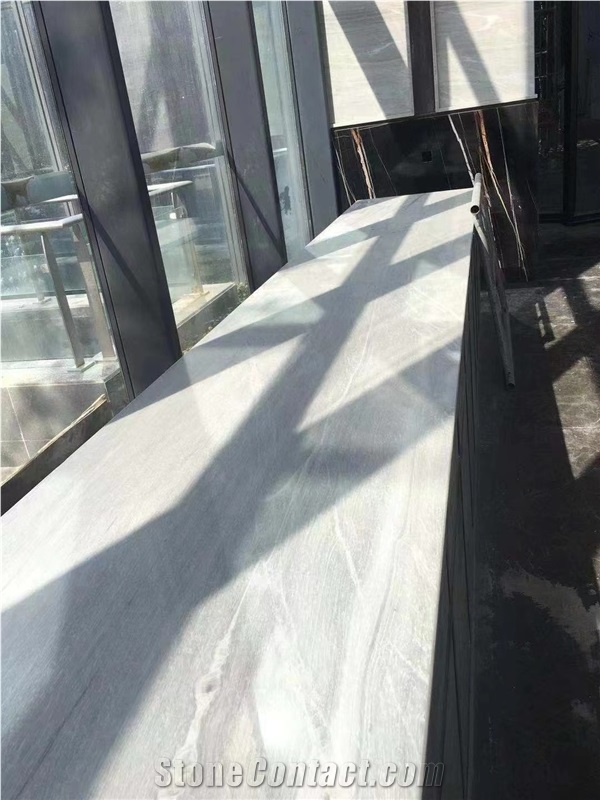 Hot STAR WHITE ICE MARBLE SLAB FOR FLOOR WALL