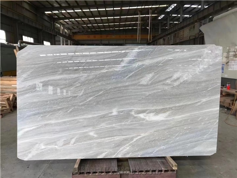 Hot STAR WHITE ICE MARBLE SLAB FOR FLOOR WALL