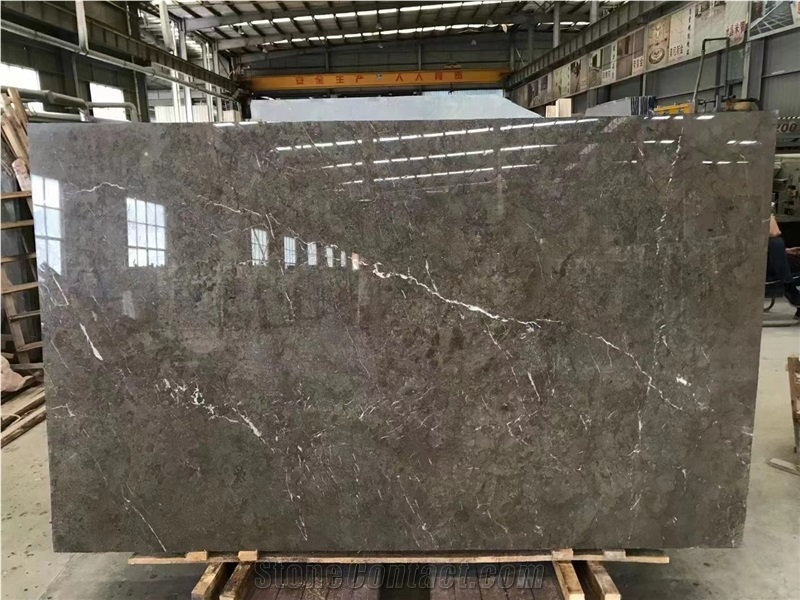 Hot Wyndham Grey Marble Large Size Polish Slab