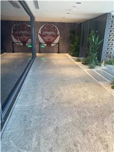 Maserati Grey Marble Slab Polish For Floor Wall Hotel