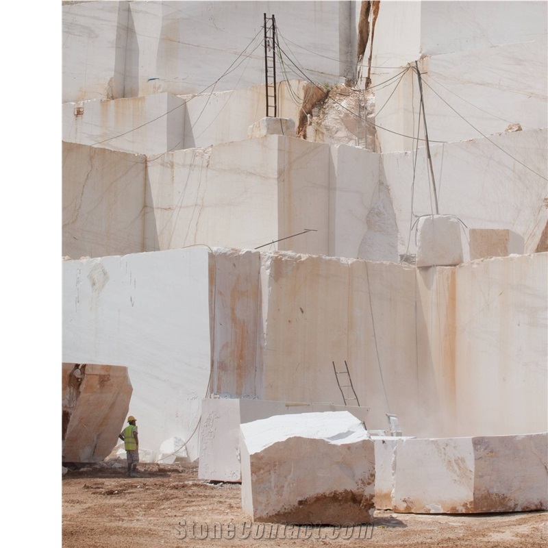 Thassos Snow White Blocks, Thassos White Marble Blocks