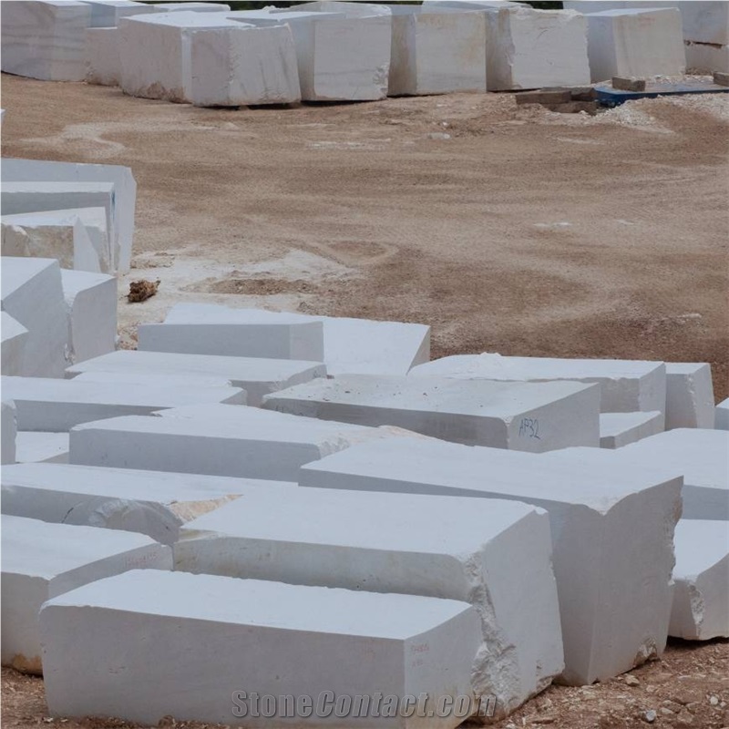 Thassos Snow White Blocks, Thassos White Marble Blocks