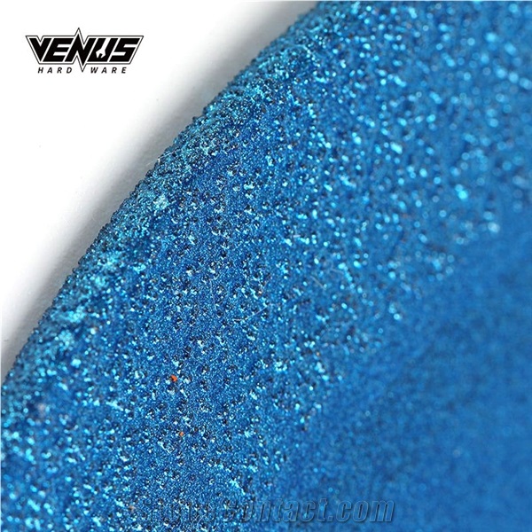 100MM Vacuum Brazed Continuous Rim Blue Circular Blades