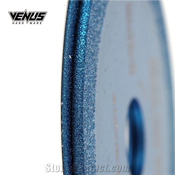 100MM Vacuum Brazed Continuous Rim Blue Circular Blades