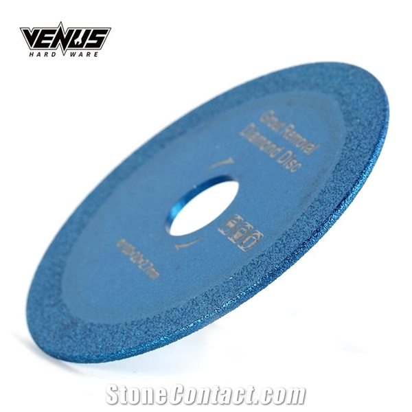100MM Vacuum Brazed Continuous Rim Blue Circular Blades