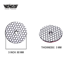 3In Diamond Dry Grinding Granite Polishing Pads