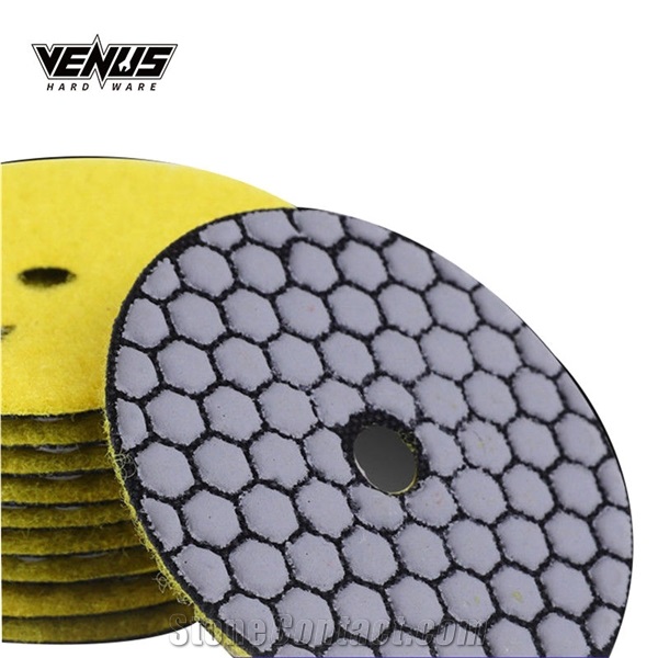 3In Diamond Dry Grinding Granite Polishing Pads