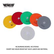 3Inch 4Inch Diamond Wet Use Flexible Granite Polishing Pads