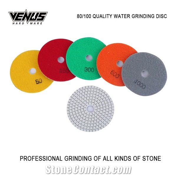 3Inch 4Inch Diamond Wet Use Flexible Granite Polishing Pads