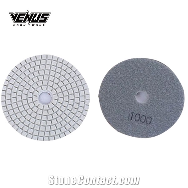 3Inch 4Inch Diamond Wet Use Flexible Granite Polishing Pads