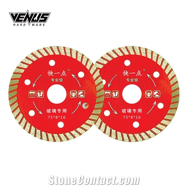 Circular Reinforced Jade Cutting Blade Glass Diamond Blade