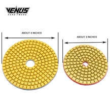 Customized 3In 4In Floor Hand Diamond Granite Polishing Pads