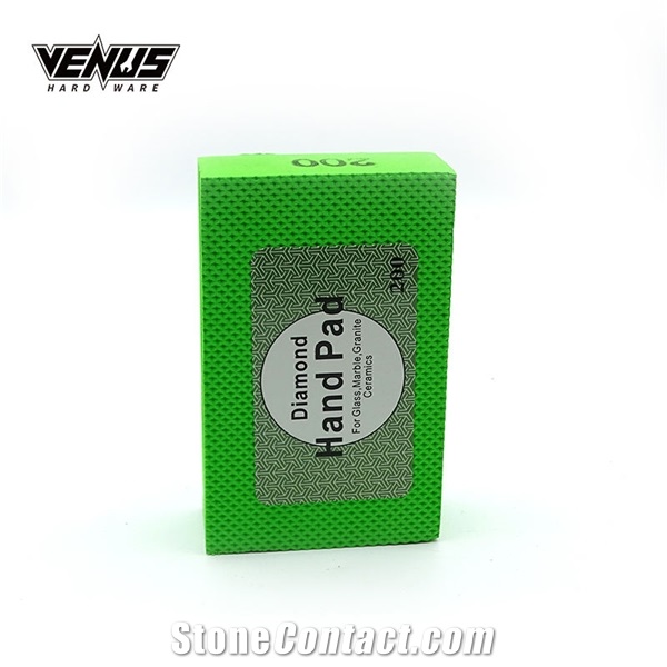 Diamond Electroplated Sponge Foam Hand Polishing Pads