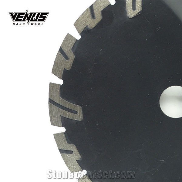 Hot Press Tiger Teeth With Teeth Protection Marble Saw Blade