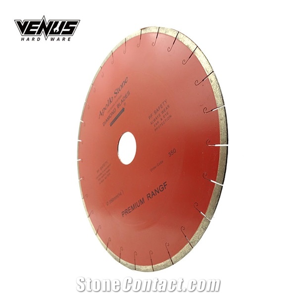 Red Circular Cutting Discs Segment Marble Saw Blades