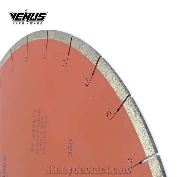 Red Circular Cutting Discs Segment Marble Saw Blades