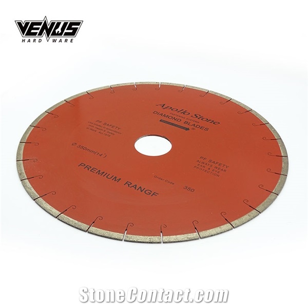Red Circular Cutting Discs Segment Marble Saw Blades