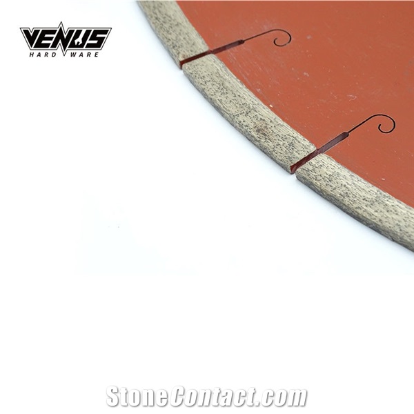 Red Circular Cutting Discs Segment Marble Saw Blades