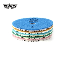 Resistance 3 Steps Round Granite Polishing Pads