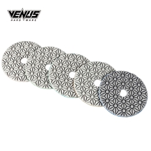 Resistance 3 Steps Round Granite Polishing Pads