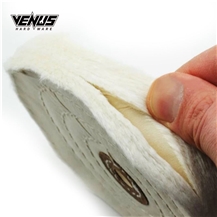 Sewn White Cloth Soft Polishing Pad Cotton Buffing Wheels