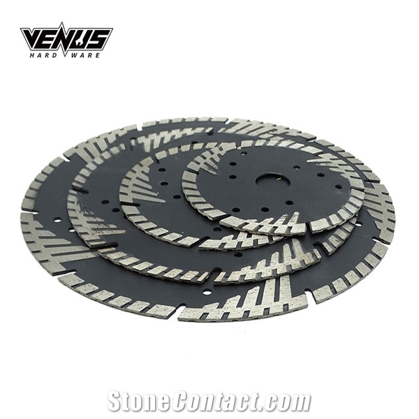 Triangle Teeth Protection Hot Press Turbo Marble Saw Blade
