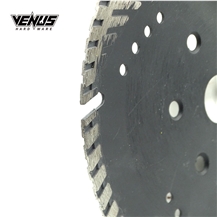 Triangle Teeth Protection Hot Press Turbo Marble Saw Blade