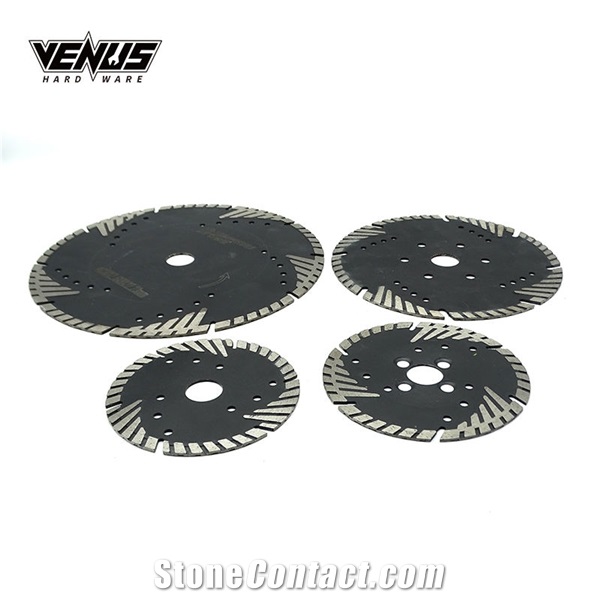 Triangle Teeth Protection Hot Press Turbo Marble Saw Blade