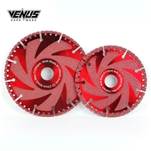 Vacuum Brazed Red Tuck Point Metal Circular Blade