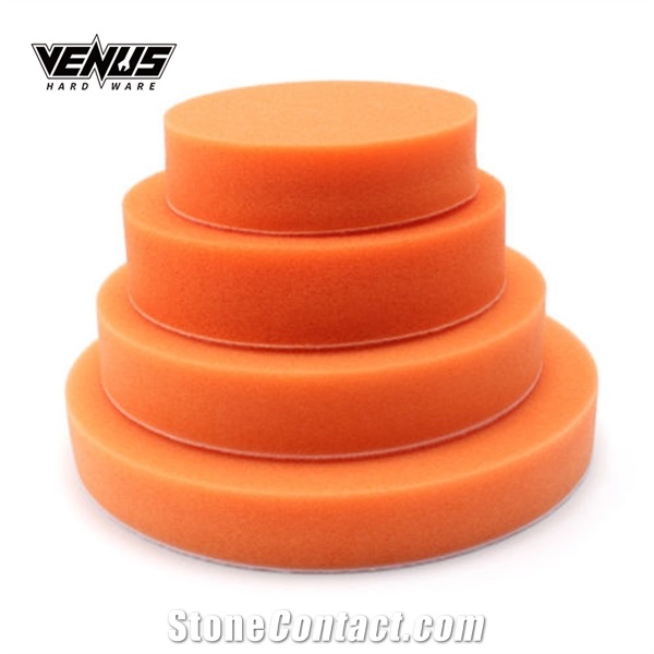 Wave Sponge Tray Orange Polishing Abrasive
