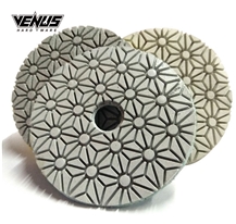 Wet Stone Grinder Polisher We 3 Steps Granite Polishing Pads