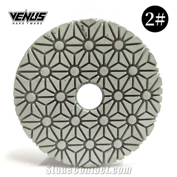 Wet Stone Grinder Polisher We 3 Steps Granite Polishing Pads