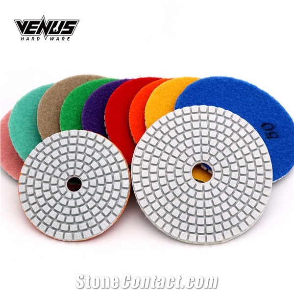 Wet Variable Speed Grinder Stone Granite Polishing Pads