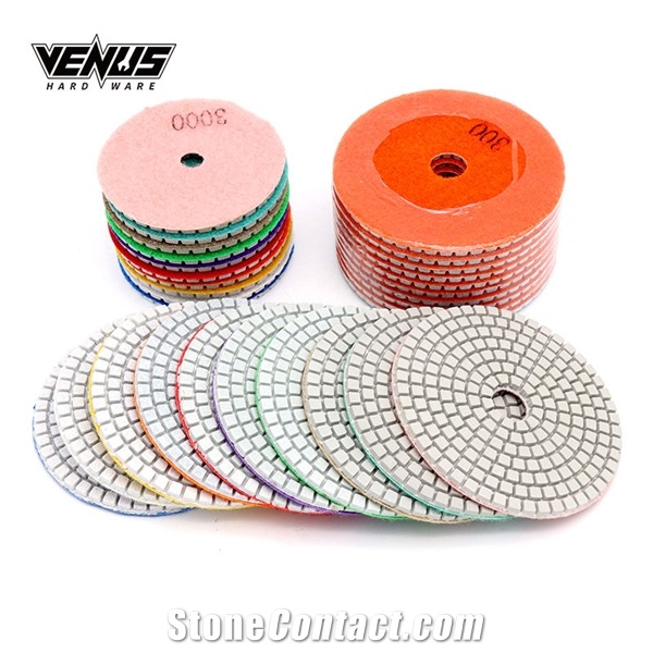 Wet Variable Speed Grinder Stone Granite Polishing Pads