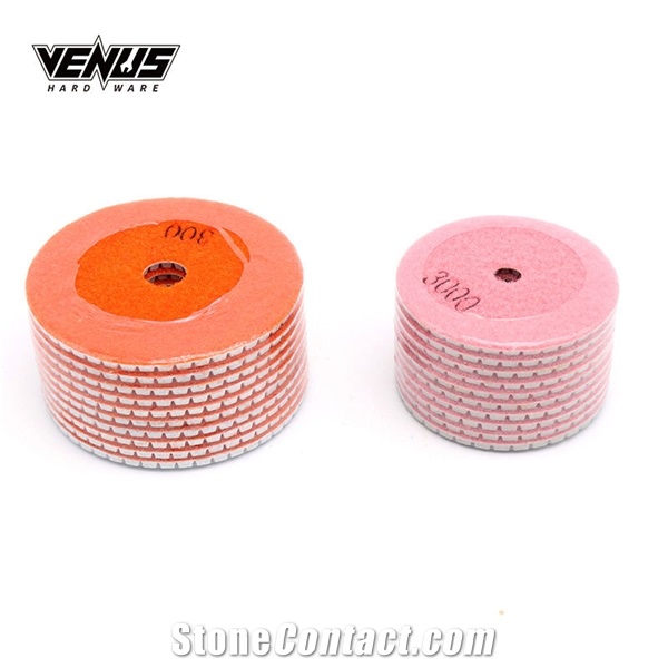 Wet Variable Speed Grinder Stone Granite Polishing Pads