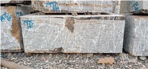 Black Gold And White Veins Marble, Portoro Marble Blocks