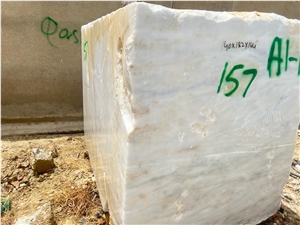 Cloud White Marble Blocks