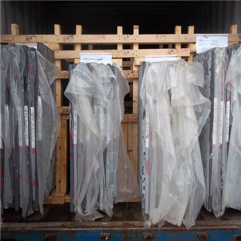K Black Granite Slabs