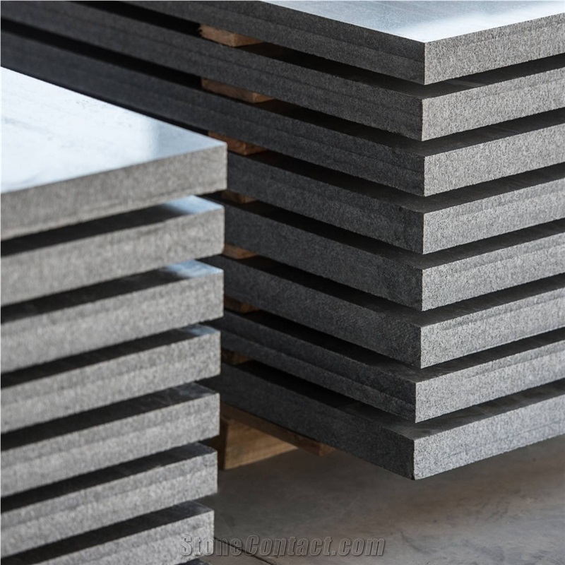 Nero Africa- Nero Impala Granite Slabs For Memorial Use