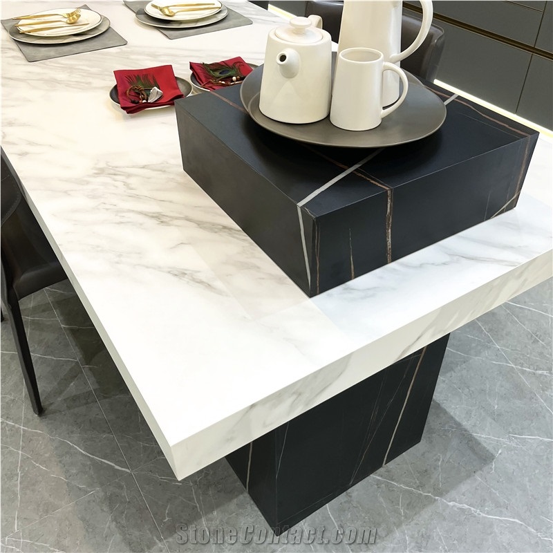 Modern Design Sintered Stone Countertop Kitchen Island Tops