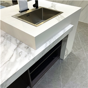 Modern Design Sintered Stone Countertop Kitchen Island Tops