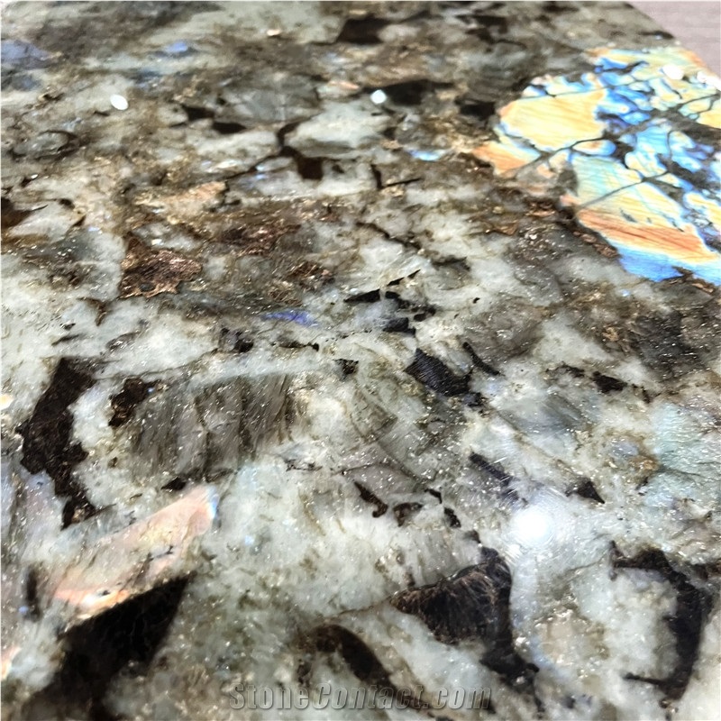 Labradorite Blue Granite Dining Table For Home & Hotel Decor