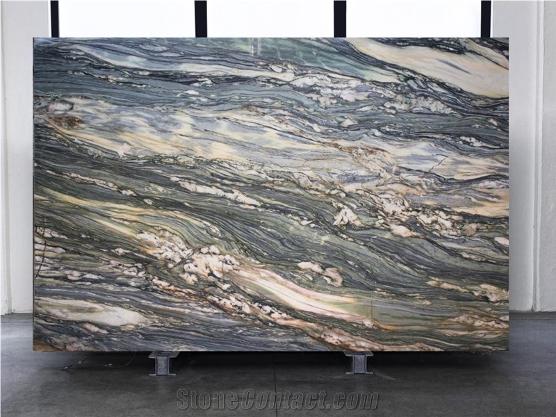 Blue Caravaggio Quartzite Slabs