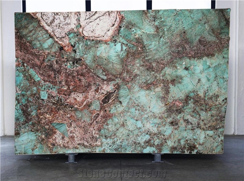 Exotic Amazzonite Granite Slabs