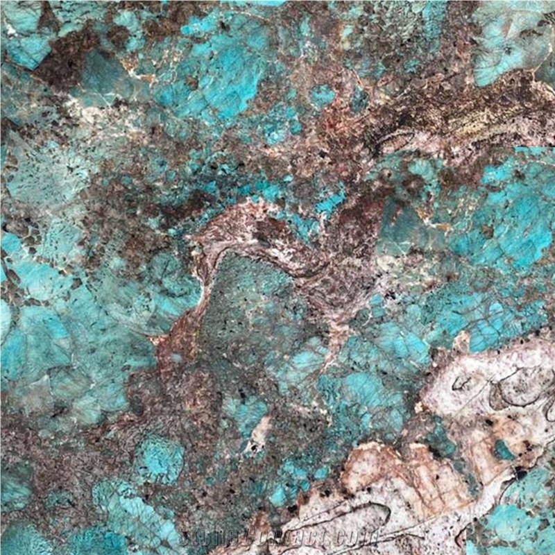 Exotic Amazzonite Granite Slabs